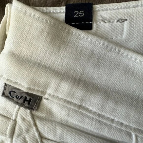 Citizen's of Humanity Women's Cream Jeans Size 25 - Picture 3 of 8